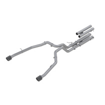 2021-2024 Dodge Ram TRX 6.2 S/C 3'' Catback Sportavgassystem Dubbla Utblås Bak Kolfiberutblås (Race) T304 MBRP